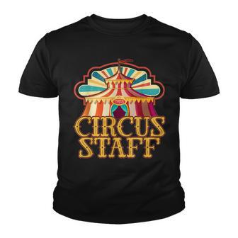 Circus Staff Party Carnival Event Carny Costume Circus Youth T-shirt - Thegiftio UK