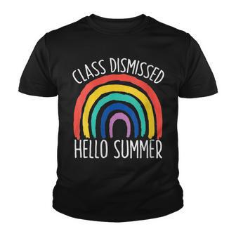 Class Dismissed Hello Summer Last Day School Teacher Student Youth T-shirt - Thegiftio UK