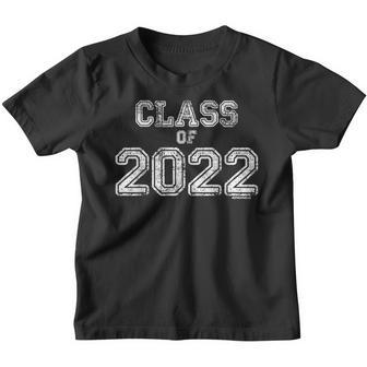 Class Of 2022 | Senior 2022 Graduation Vintage School Spirit Youth T-shirt - Thegiftio UK