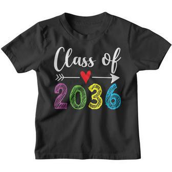 Class Of 2036 Grow With Me Pre-K Kindergarten Graduation Youth T-shirt - Thegiftio UK