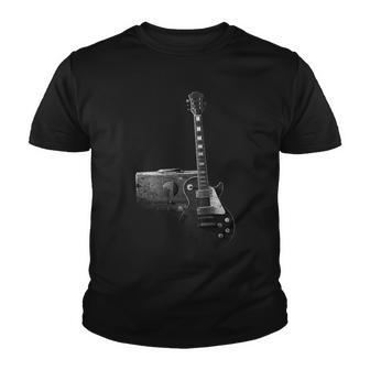 Classic Vintage Guitar And Amp Youth T-shirt - Monsterry AU