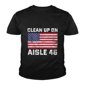 Clean Up On Aisle 46 Shirt Youth T-shirt - Thegiftio UK