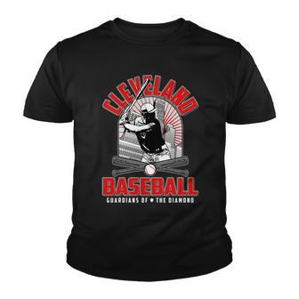 Cleveland Baseball Guardians Of The Diamond Tshirt Youth T-shirt - Monsterry CA