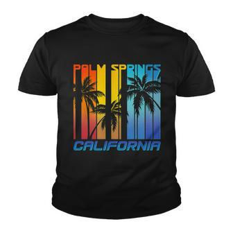 Cool Retro Palm Springs California Youth T-shirt - Monsterry AU
