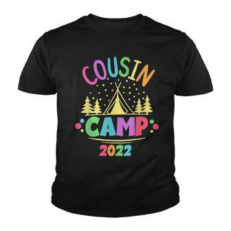 Cousin Camp 2022 Family Summer Vacation Youth T-shirt - Thegiftio UK