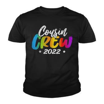 Cousin Crew 2022 Family Vacation Reunion Memories Beach Youth T-shirt - Thegiftio UK