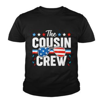 Cousin Crew 4Th Of July Patriotic American Family Matching Youth T-shirt - Monsterry CA