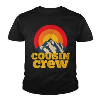 Cousin Crew Kids Matching Camping Group Cousin Squad Youth T-shirt - Seseable