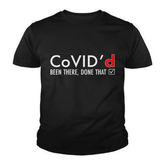 Covidd Been There Done That Tshirt Youth T-shirt - Monsterry UK
