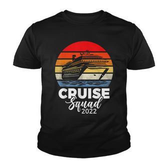 Cruise Squad 2022 Couples Group Family Matching Sailing Youth T-shirt - Thegiftio UK