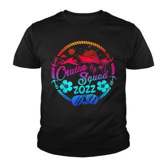 Cruise Squad 2022 Matching Family Group With Anchor Summer Youth T-shirt - Thegiftio UK
