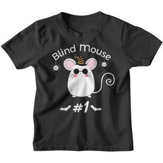 Cute Halloween Group Costume Three Blind Mice Blind Mouse 1 Youth T-shirt - Thegiftio UK