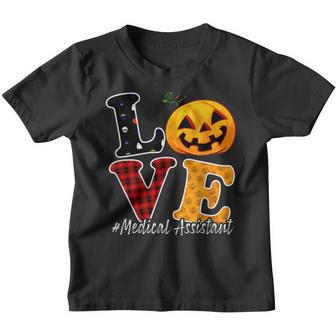 Cute Medical Assistant Love Halloween Costume Pumpkin Youth T-shirt - Thegiftio UK
