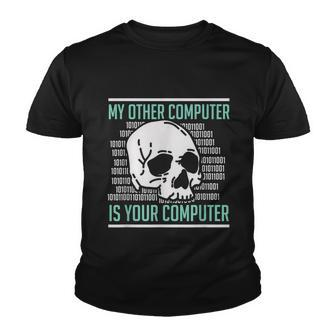 Cyber Hacker Computer Security Expert Cybersecurity V2 Youth T-shirt - Monsterry UK
