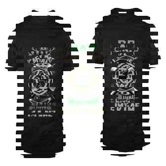 Dad Is My Name Hunting Is My Game Hunting Lover Hunter Graphic Design Printed Casual Daily Basic Youth T-shirt - Thegiftio UK