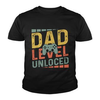 Dad Level Unlocked V2 Youth T-shirt - Monsterry AU