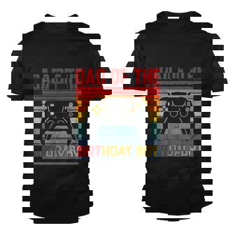 Dad Of The Birthday Boy Gift Matching Video Gamer Birthday Gift Graphic Design Printed Casual Daily Basic Youth T-shirt - Thegiftio UK