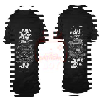 Dad Of The Birthday Boy Gift Matching Video Gamer Birthday Party Gift Graphic Design Printed Casual Daily Basic Youth T-shirt - Thegiftio UK