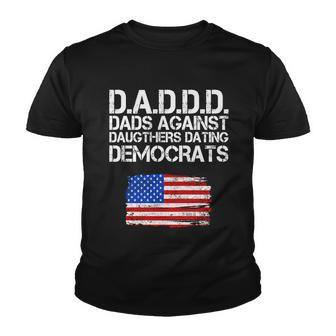 Daddd Dads Against Daughters Dating Democrats Tshirt Youth T-shirt - Monsterry CA