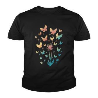 Dandelion Butterfly Youth T-shirt - Thegiftio UK
