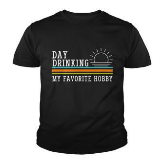 Day Drinking My Favorite Hobby V2 Youth T-shirt - Thegiftio UK