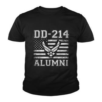 Dd214 Us Air Force Alumni Military Veteran Retirement Gift Youth T-shirt - Monsterry CA