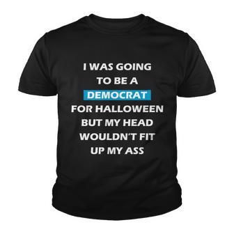 Democrat For Halloween Youth T-shirt - Monsterry DE