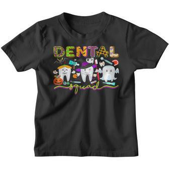Dental Dentist Halloween Boos Crew Funny Costume Youth T-shirt - Thegiftio UK