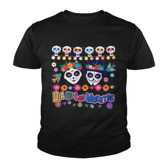 Dia De Los Muertos Day Of The Dead Tshirt Youth T-shirt - Monsterry DE