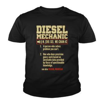 Diesel Mechanic Tshirt Youth T-shirt - Monsterry