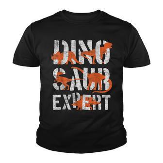Dinosaur Expert Types Of Dinosaurs For Boys & Girls Science Youth T-shirt - Thegiftio UK
