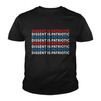 Dissent Is Patriotic Shirt Collar Rbg I Dissent Youth T-shirt - Monsterry AU