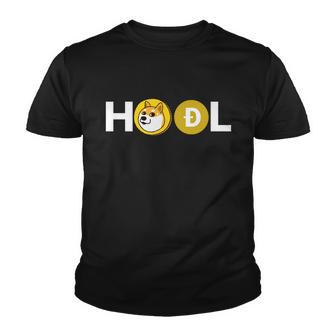Dogecoin Hoodl V2 Youth T-shirt - Monsterry