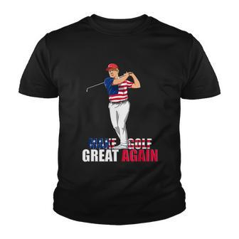 Donald Trump Funny Golf Gift Youth T-shirt - Monsterry CA