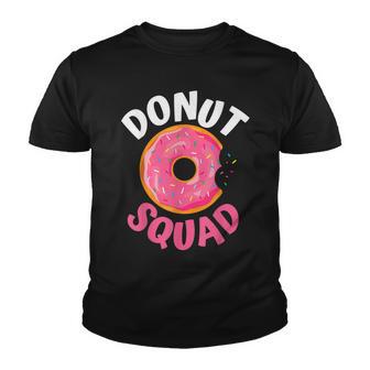 Donut Squad Funny Love Donut Donut Lover Gifts Bakery Youth T-shirt - Thegiftio UK