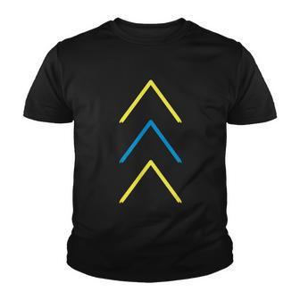 Down Syndrome Awareness 3 Arrows Trisomy 21 Awareness Youth T-shirt - Monsterry AU