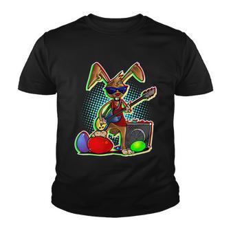 Easter Rock Bunny Tshirt Youth T-shirt - Monsterry DE