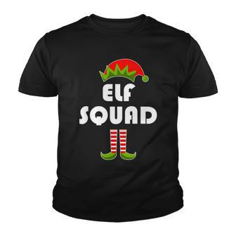 Elf Squad Funny Christmas Elves Tshirt Youth T-shirt - Monsterry UK