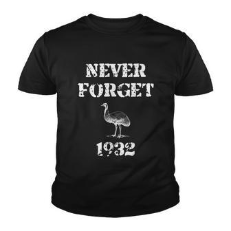 Emu War 1932 Never Forget Youth T-shirt - Monsterry