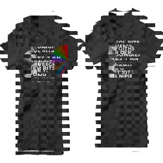Equal Rights For Others Does Not Mean Fewer Rights For You V2 Youth T-shirt - Thegiftio UK
