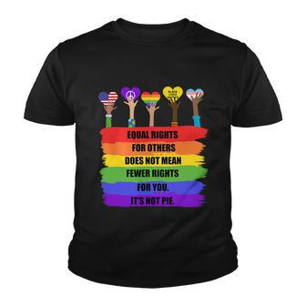 Equal Rights For Others Lgbt Pride Month Youth T-shirt - Monsterry DE