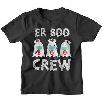 Er Squad Halloween Boo Crew Emergency Room Nurse Spooky Vibe V6 Youth T-shirt - Thegiftio UK
