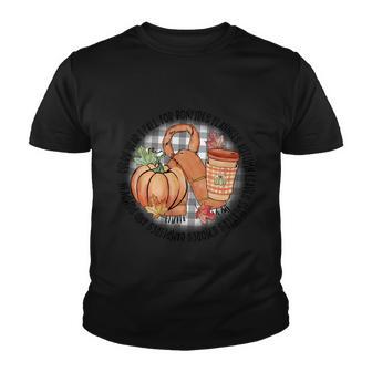 Every Year I Fall For Bonfires Flannels Autumn Thanksgiving Quote Youth T-shirt - Monsterry AU