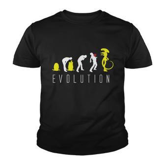 Evolution Of Alien Youth T-shirt - Monsterry UK