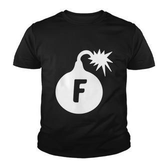 F Bomb Tshirt Youth T-shirt - Monsterry