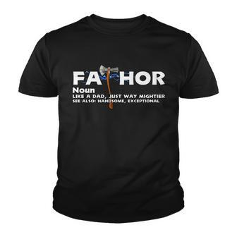 Fa-Thor Definition Tshirt Youth T-shirt - Monsterry CA