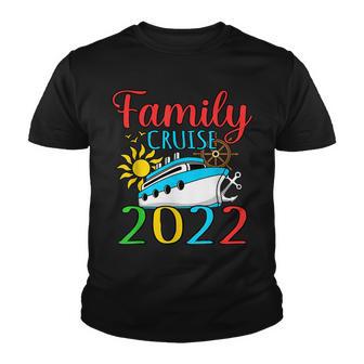 Family Cruise 2022 Vacation Holidays Trip Lover Graphic Youth T-shirt - Thegiftio UK