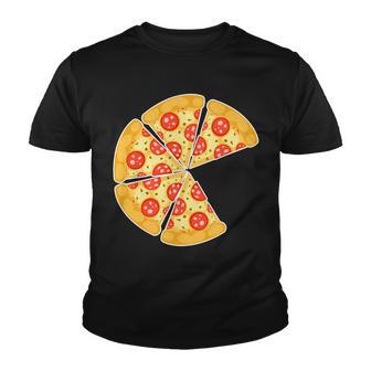 Family Matching Pizza With Missing Slice Parents Tshirt Youth T-shirt - Monsterry CA