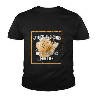Father And Sons Best Friends For Life Fathers Day Gifts Graphic Design Printed Casual Daily Basic Youth T-shirt - Thegiftio UK