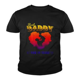 Father Baby Best Dad Daddy For 19 Years Happy Fathers Day Gift Graphic Design Printed Casual Daily Basic Youth T-shirt - Thegiftio UK